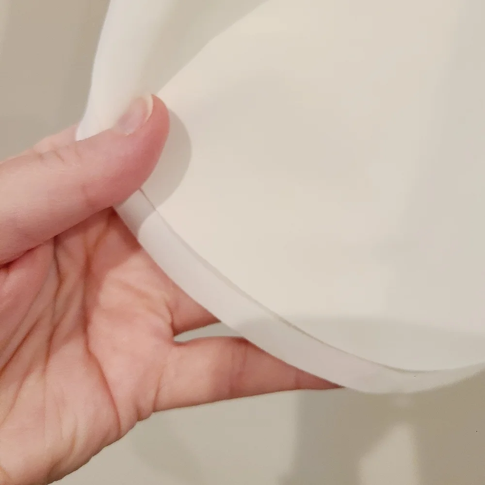 Lysse Schiffer White Button Down Stretch Long Sleeve Blouse - Picture 4 of 9